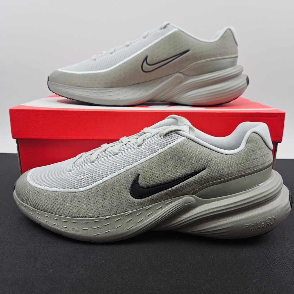 Nike Uplift SC Mens 13 Light Silver Black Light Army IB2765-007 Running Shoes